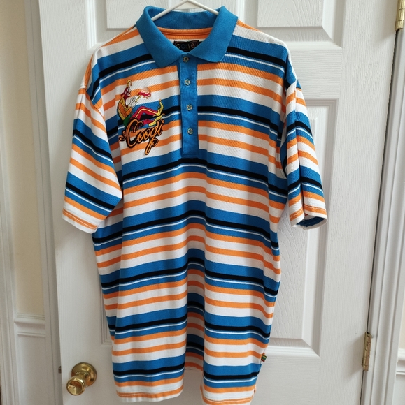 COOGI Other - Coogi striped Jester King Polo shirt XXL